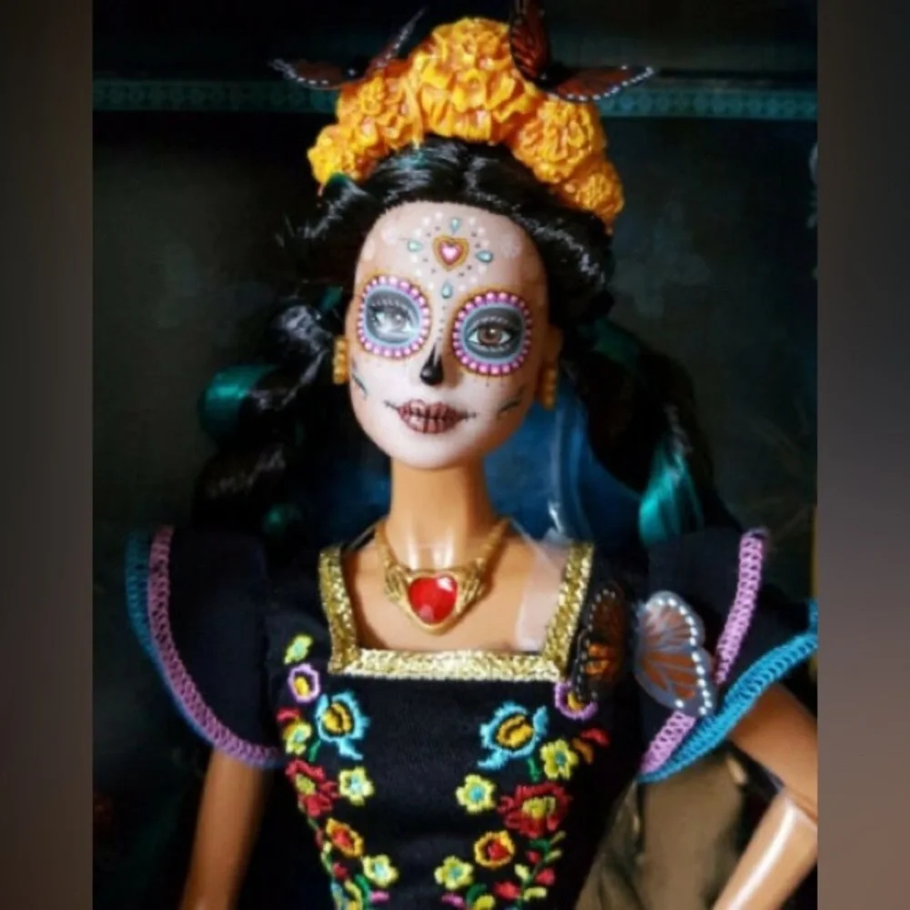 -SEALED- 2019 DIA DE MUERTOS BLACK LABEL SIGNATURE BARBIE - RARE MINT CONDITION! - Picture 2 of 16